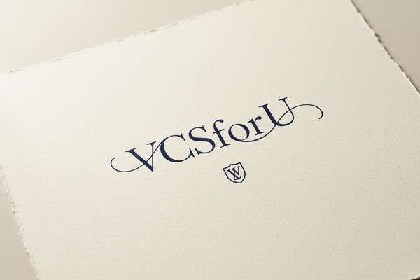 Navy on Cream Logo
